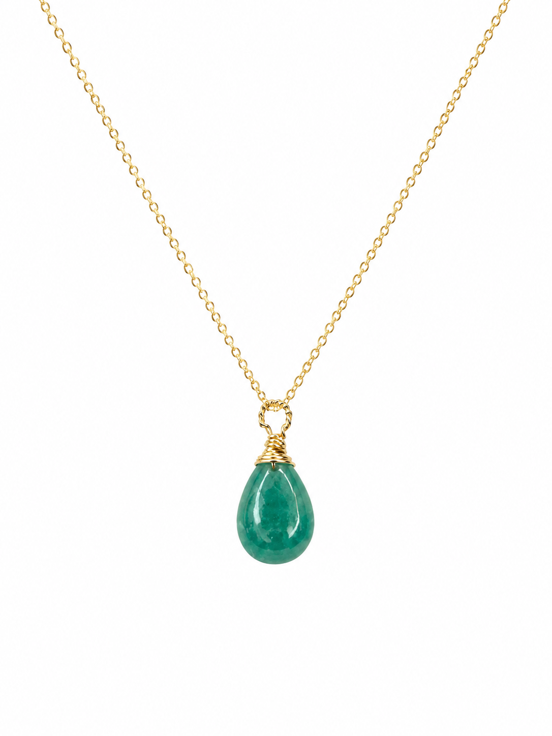 Amazonite Gold Filled Necklace 