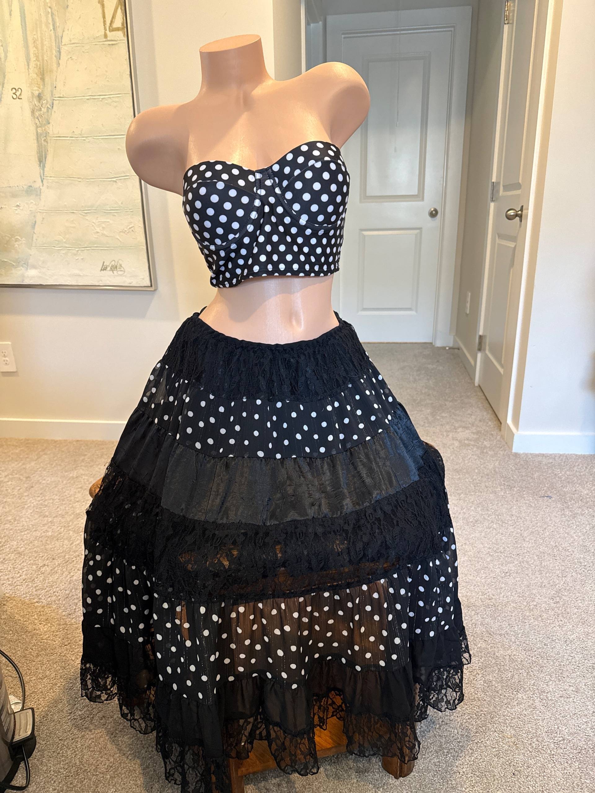     Lace & Polka Moonlight