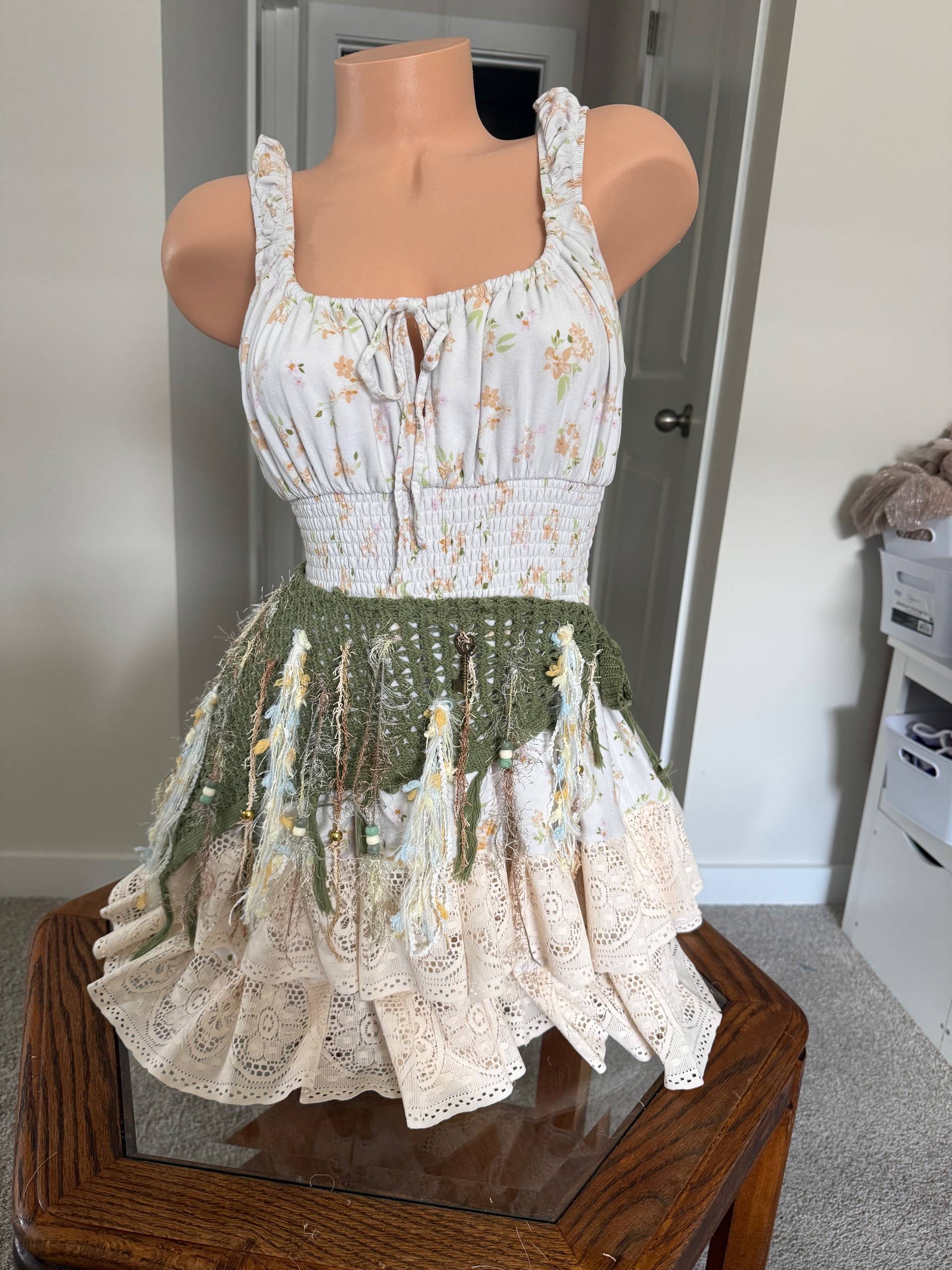 Wildflower Wanderer Mini Dress 