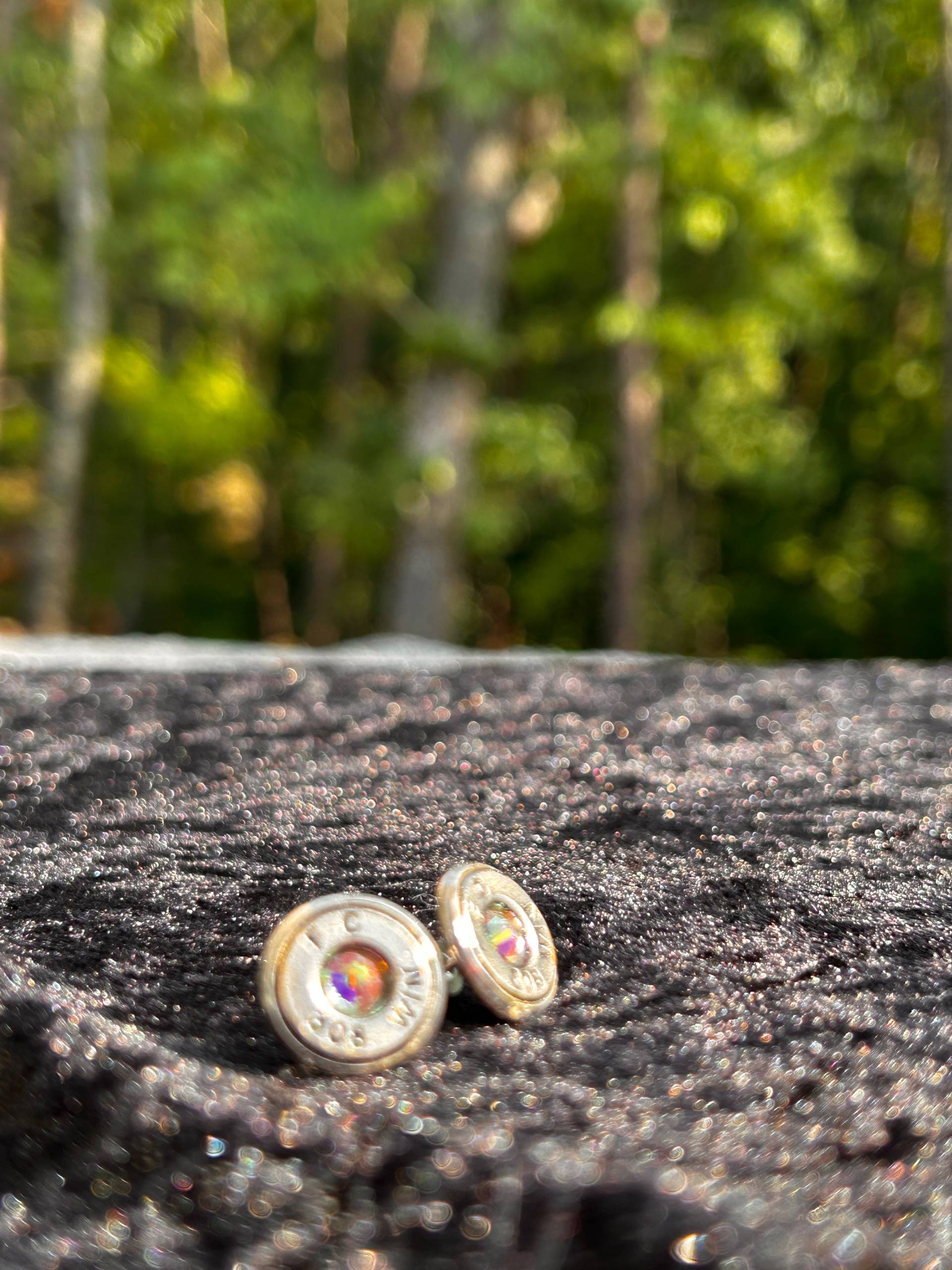 Upcycled Lightweight Winchester 308 Bullet Casing Earrings - thumbnail 4 of 4