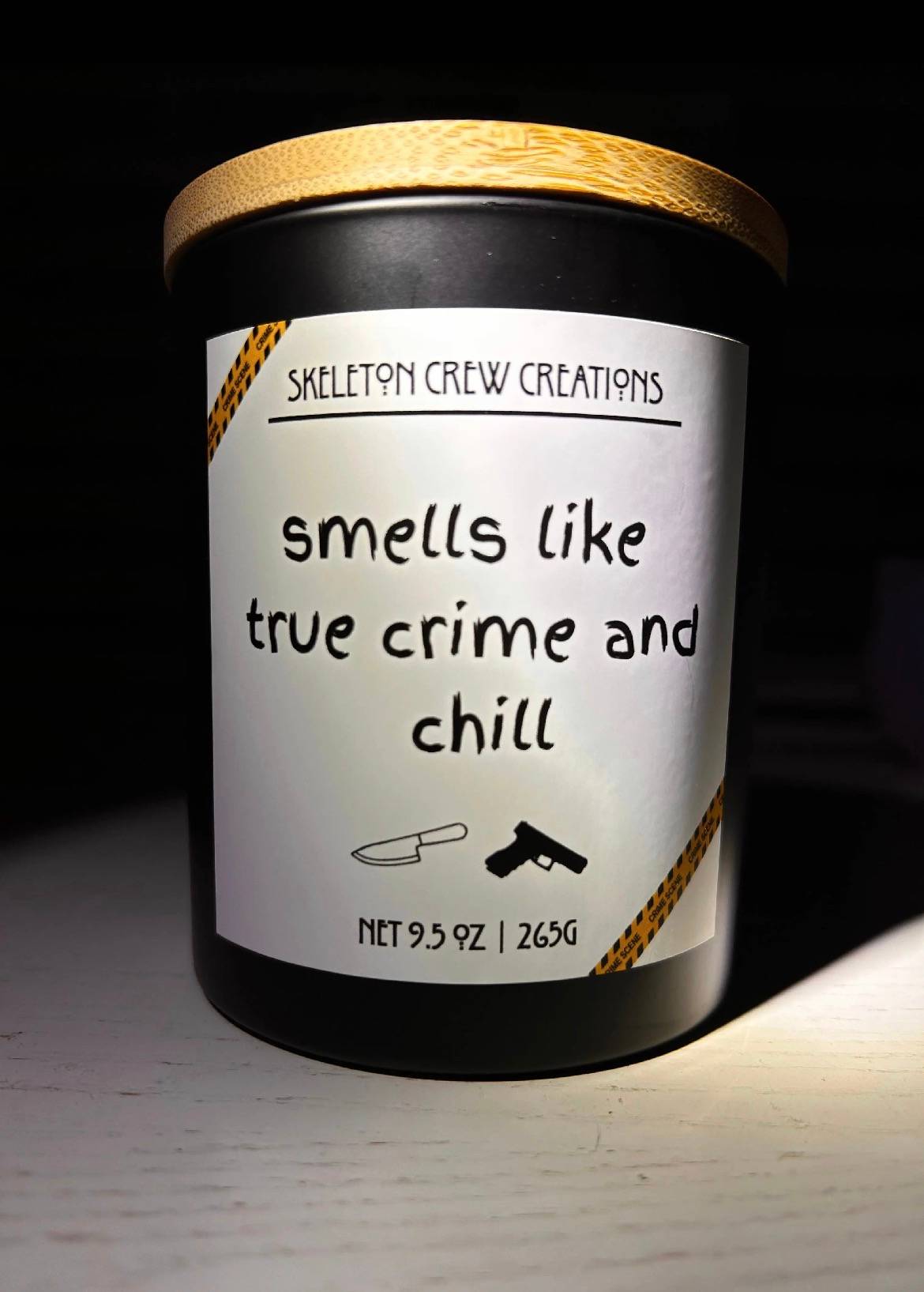 Smells Like True Crime and Chill Candle