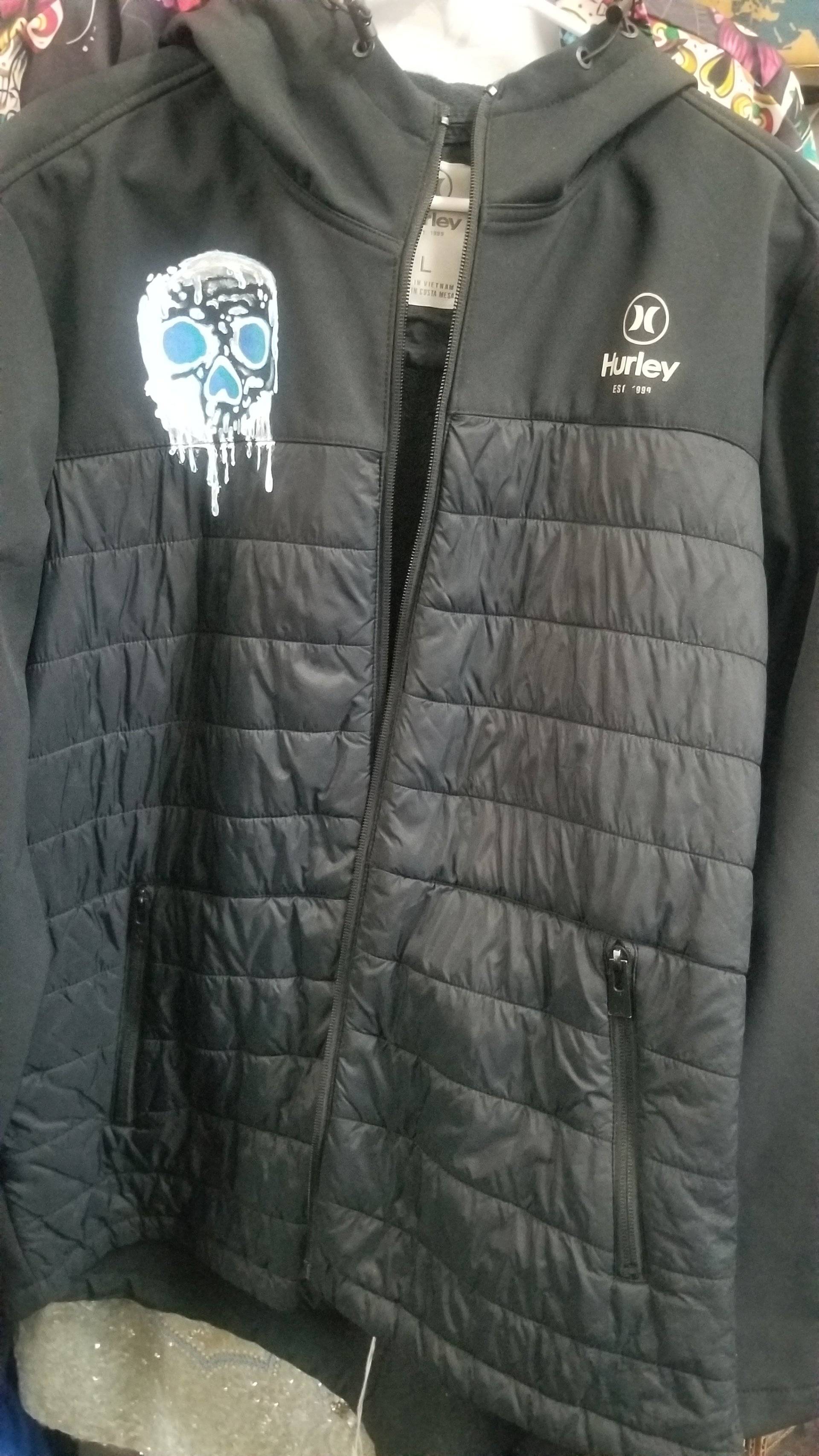 Hurley Skull jacket size L  - thumbnail 4 of 5