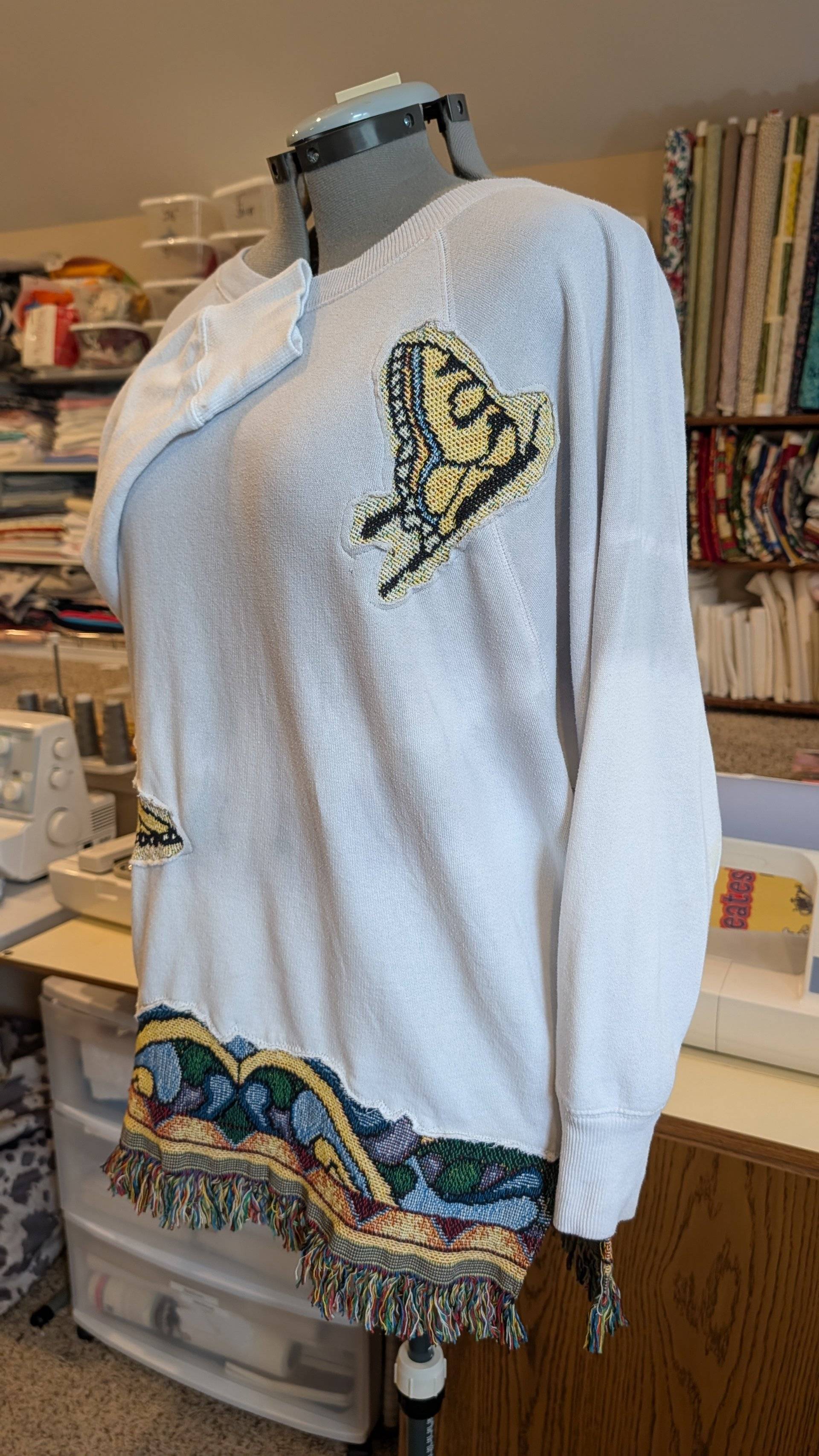 Butterfly Tunic Sweatshirt 