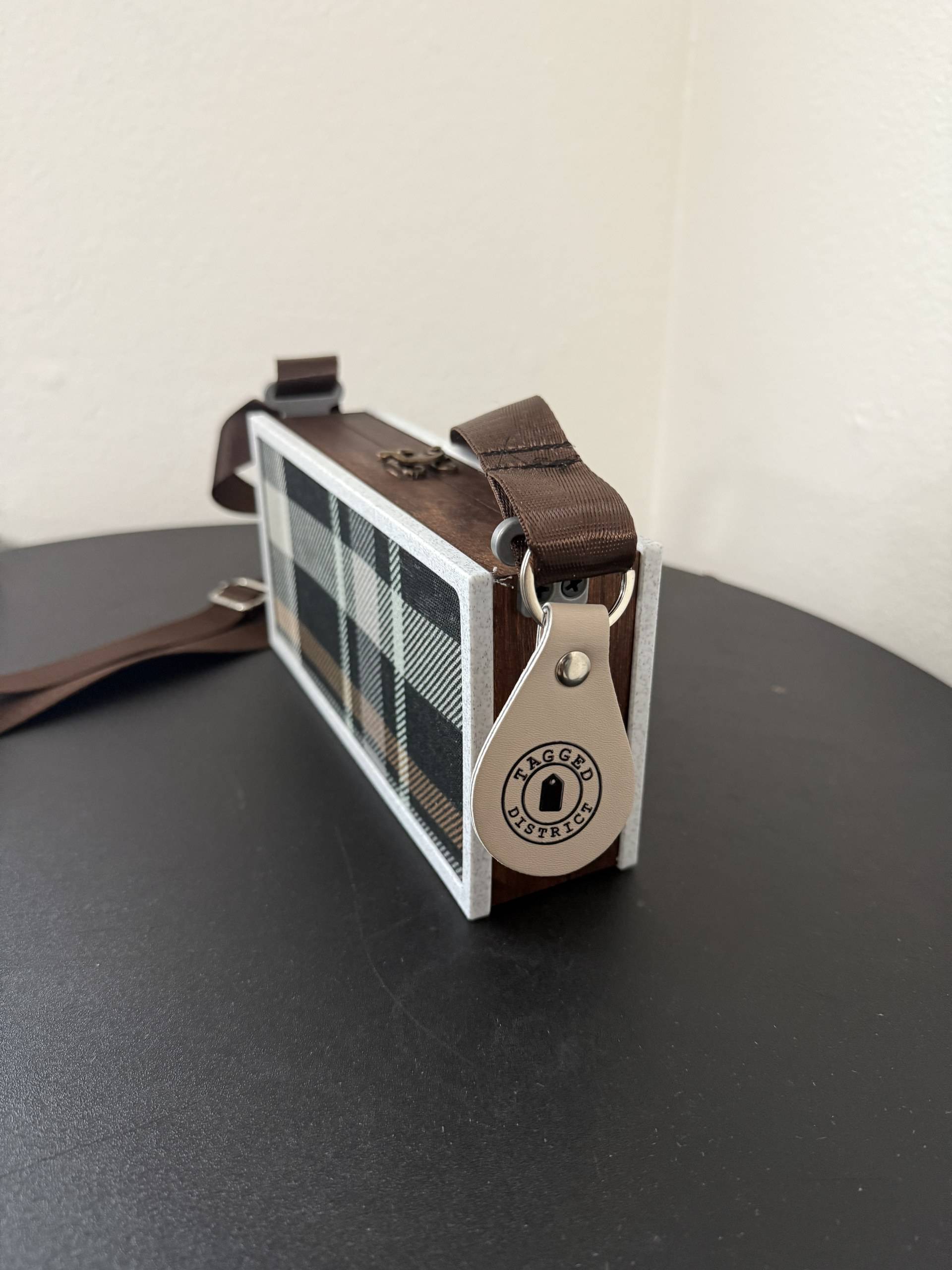 The Exhibit Purse — Grey Plaid - thumbnail 5 of 8