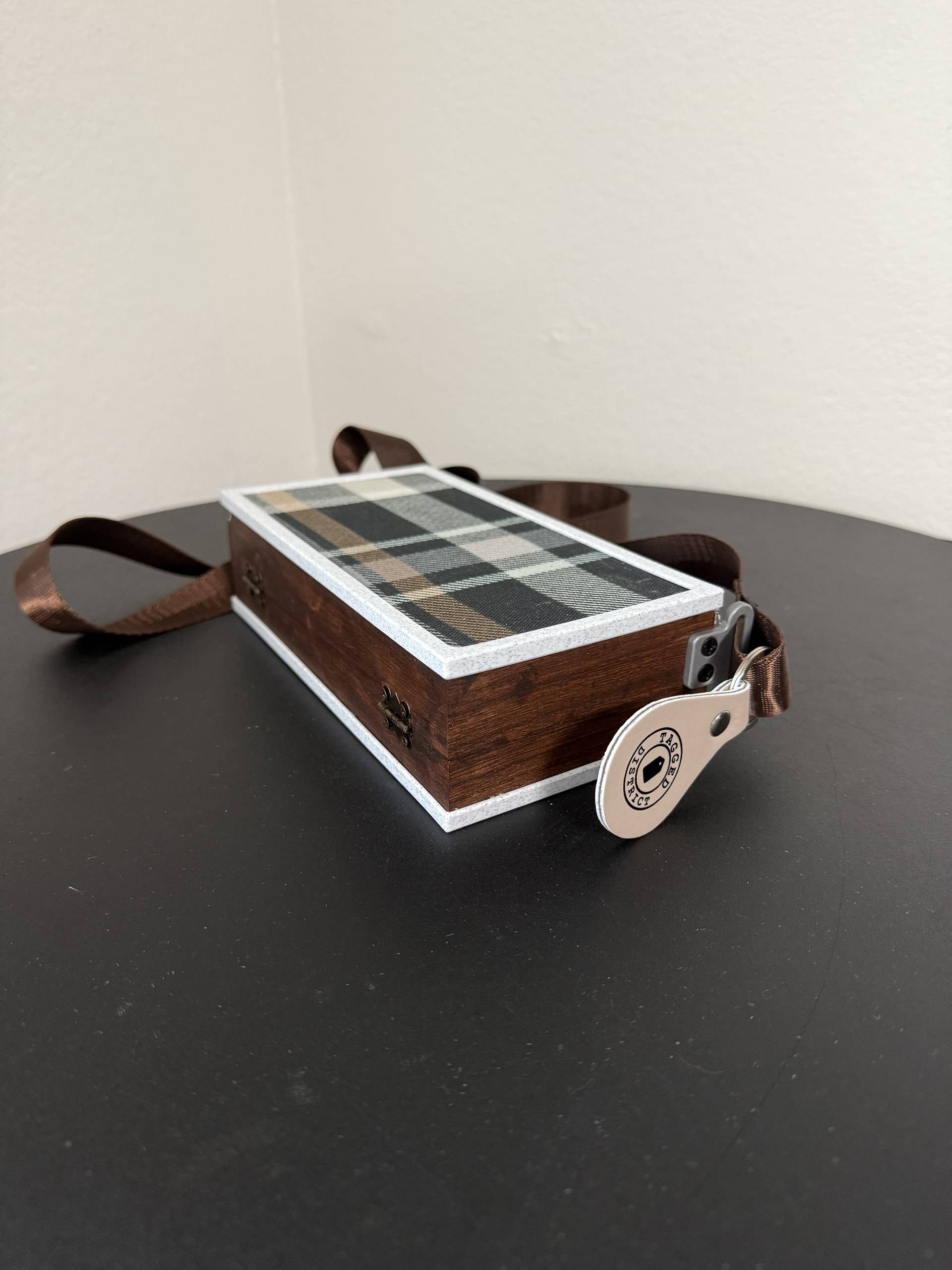 The Exhibit Purse — Grey Plaid - thumbnail 8 of 8