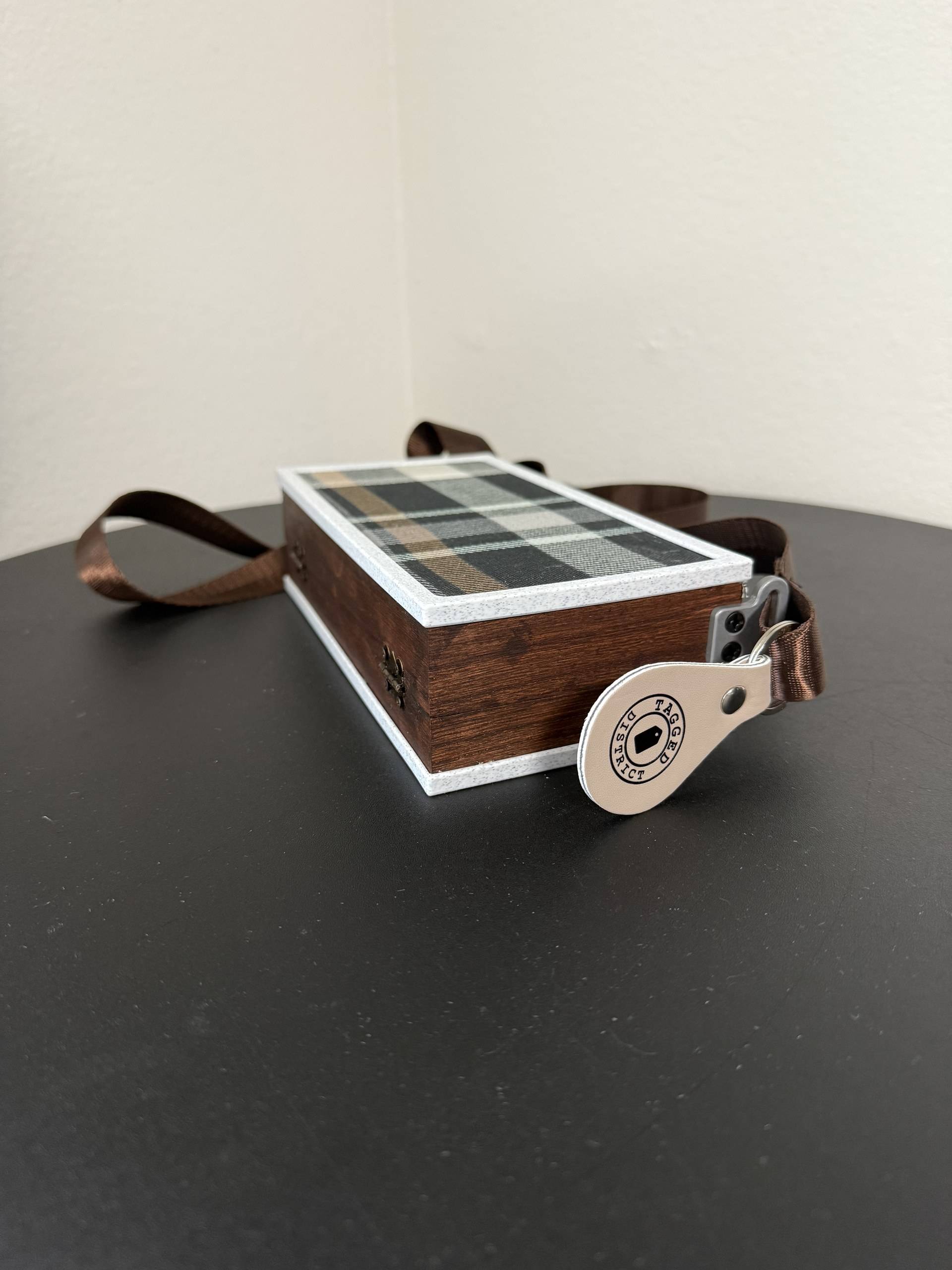 The Exhibit Purse — Grey Plaid - thumbnail 6 of 8