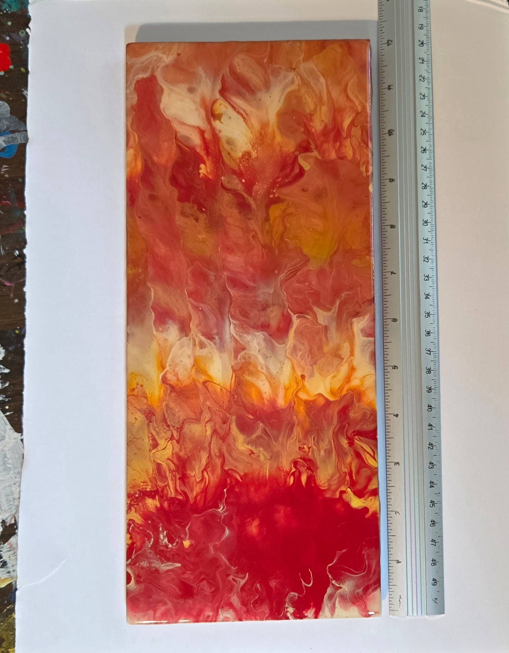 Painted Tile Trivet - thumbnail 3 of 6