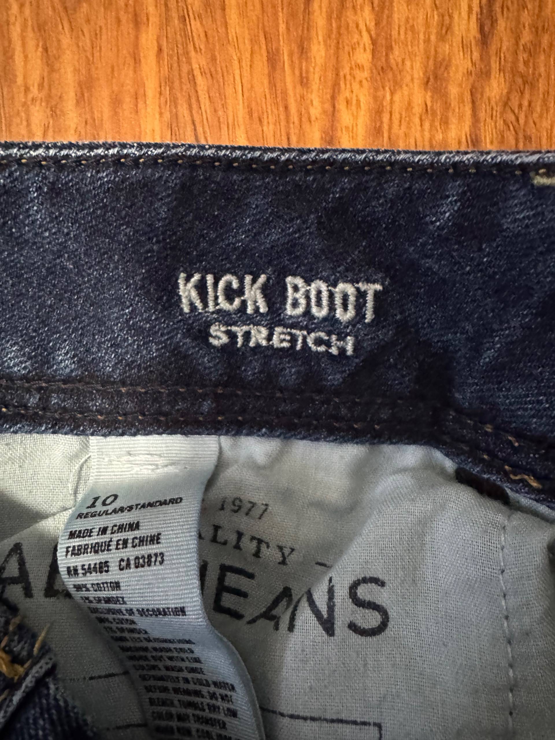 Upcycled one of a kind jeans - thumbnail 6 of 7